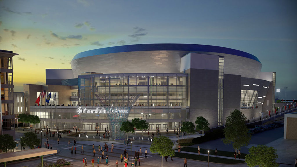 Pinnacle Bank Arena Peace Studio Architects Because Design Matters