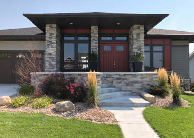 Fallbrook Red Modern Prarie